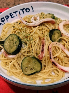 なすといかのシンプル和風パスタ-レシピのメイン写真
