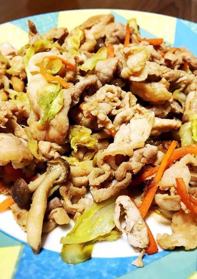 豚肉と野菜のコクうま味噌炒め-レシピのメイン写真