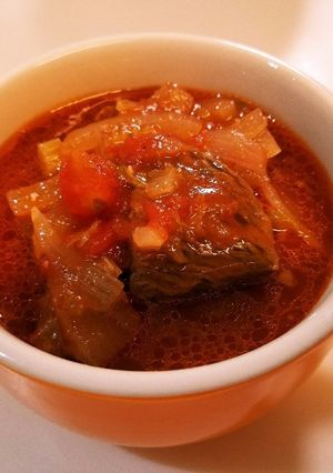 牛肩ロースのビールトマト煮込み-レシピのメイン写真