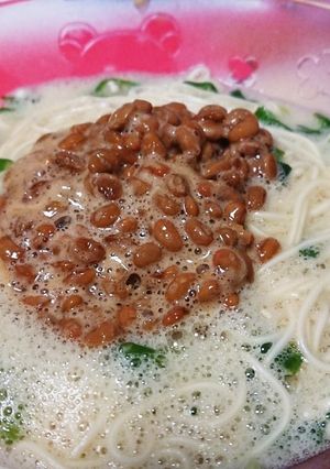 オクラと納豆のネバネバソーメン-レシピのメイン写真
