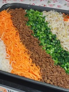 ホットプレートでめちゃうまビビンバ-レシピのメイン写真