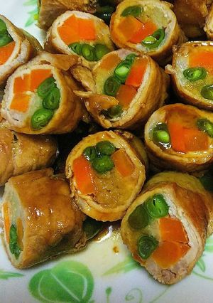 お弁当にもOK 肉巻きの煮物-レシピのメイン写真