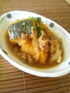 ご飯がすすむ♡南瓜の肉じゃが風♡煮物-レシピのメイン写真