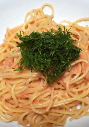 混ぜるだけたらこスパゲティ-レシピのメイン写真