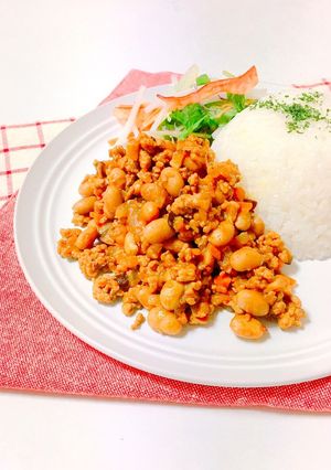 大豆入りドライカレー-レシピのメイン写真