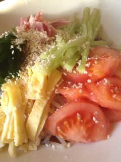 白滝冷し中華-レシピのメイン写真