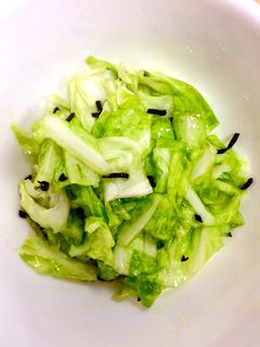 キャベツの塩昆布和え-レシピのメイン写真