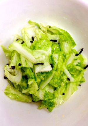 キャベツの塩昆布和え-レシピのメイン写真