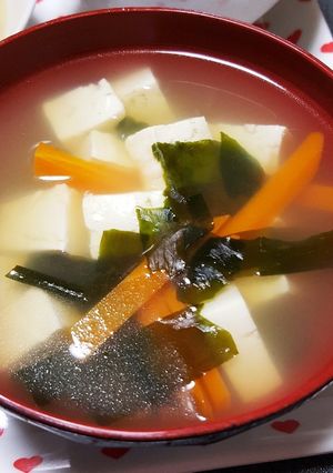 ごま油が隠し味♡豆腐のおすまし-レシピのメイン写真