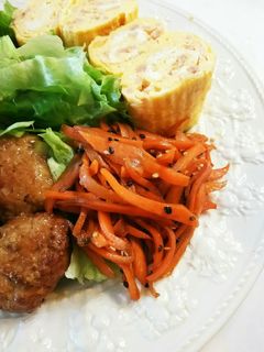 お弁当 人参きんぴら-レシピのメイン写真