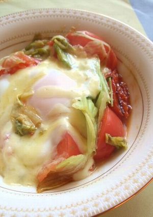 野菜たっぷりエッグチーズ-レシピのメイン写真