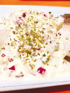 鰤の酒蒸し〜即席タルタルソース-レシピのメイン写真