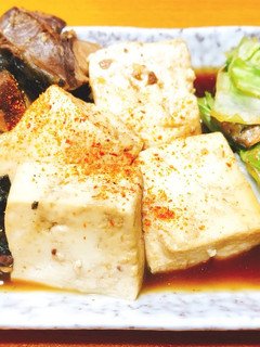 【5分で煮物】豆腐と鰤の時短煮物-レシピのメイン写真