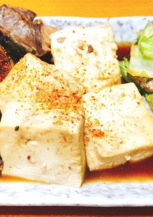 【５分で煮物】豆腐と鰤の時短煮物-レシピのメイン写真