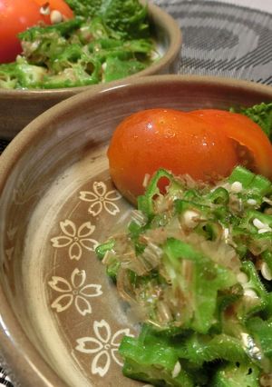チャチャっとおかかオクラ-レシピのメイン写真