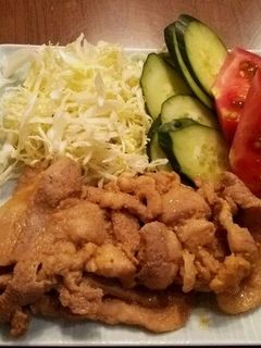豚焼肉-レシピのメイン写真
