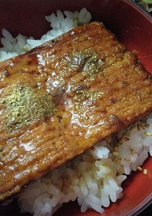 超簡単のせるだけ☆うな次郎のっけ弁当-レシピのメイン写真