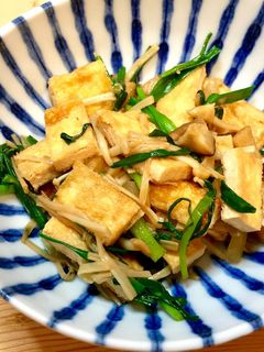 油揚げときのこのサッと炒め物-レシピのメイン写真