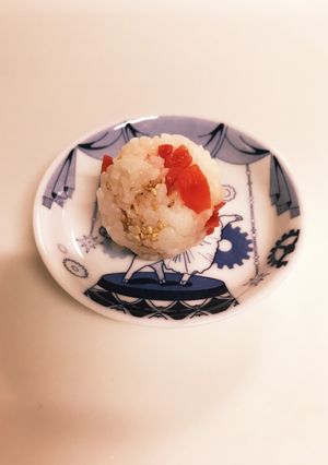 ❁福神漬けマヨおむすび❁-レシピのメイン写真