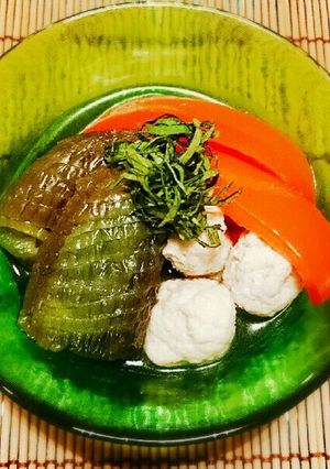 夏にオススメ✨ 冷たいナスの煮物-レシピのメイン写真