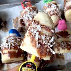 รูปของ ひんやり♪チョコバナナ風アイス☆