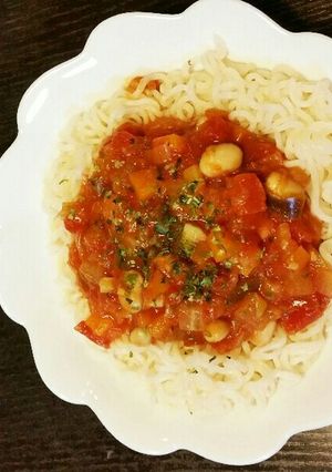 たっぷり野菜の一番ラーメンラタトゥイユ-レシピのメイン写真