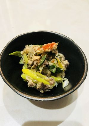 ヘルシーおつまみ☆鯖缶水煮のねぎまみれ-レシピのメイン写真