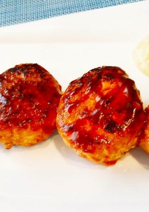 レッドホットな鶏つくね-レシピのメイン写真