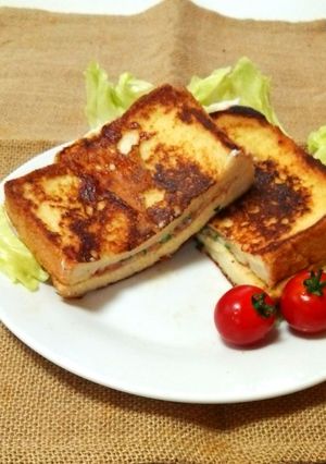 『簡単フレンチトースト』クロックムッシュ-レシピのメイン写真