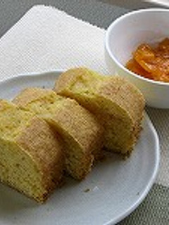 ホットケーキミックスでオレンジケーキ-レシピのメイン写真