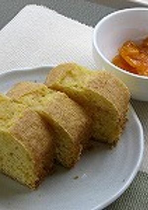 ホットケーキミックスでオレンジケーキ-レシピのメイン写真