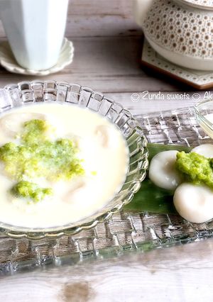 練乳かけ冷やしずんだ汁粉とずんだ餅*美味-レシピのメイン写真