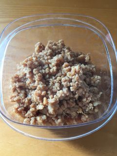 和食なのにアレを使った鶏そぼろ-レシピのメイン写真