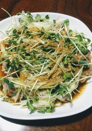 鶏肉と香味野菜のゴマだれ-レシピのメイン写真