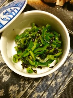 ピーマンの韓国風和え物-レシピのメイン写真