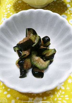 ナスの簡単さっぱり漬物-レシピのメイン写真