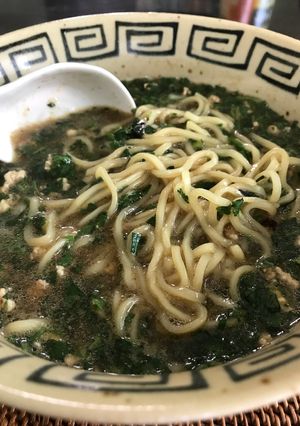 モロヘイヤたっぷり☆夏の辛味噌ラーメン-レシピのメイン写真
