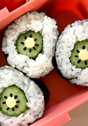 ❁きゅうりでキウイ❁お弁当のサブキャラ♩-レシピのメイン写真
