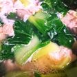 フィリピン風 鶏チンゲン菜おかずスープ