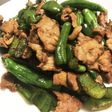 豚肉とピーマン&ししとうの醤油炒め★簡単
