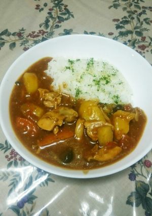 市販ルーにプラス♪チキンバターカレー風☆-レシピのメイン写真