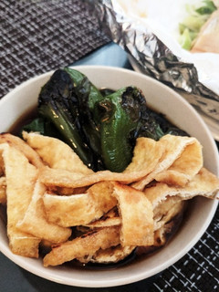 創味の麺つゆで❤ピーマンの焼きびたし-レシピのメイン写真