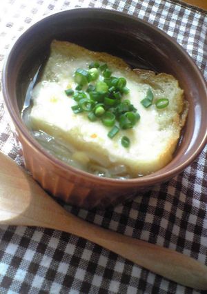 ｵﾆｵﾝｸﾞﾗﾀﾝｽｰﾌﾟ*鰹だしで♪-レシピのメイン写真