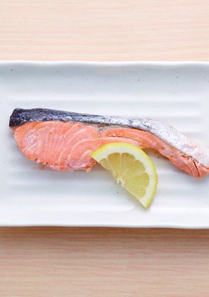 蒸し器で鮭のレモン蒸し　むし太郎-レシピのメイン写真