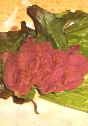 イノシシの糠・酒粕漬け-レシピのメイン写真
