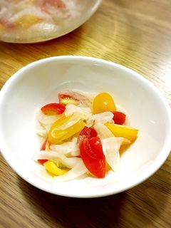 ミニトマトと玉ねぎのマリネ-レシピのメイン写真