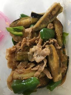 茄子とピーマンと豚肉の味噌オイ炒め-レシピのメイン写真