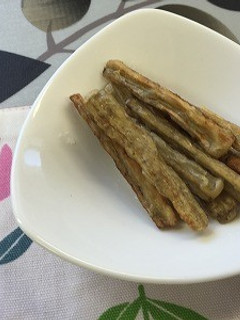 ごぼうの天ぷら(透析食)-レシピのメイン写真