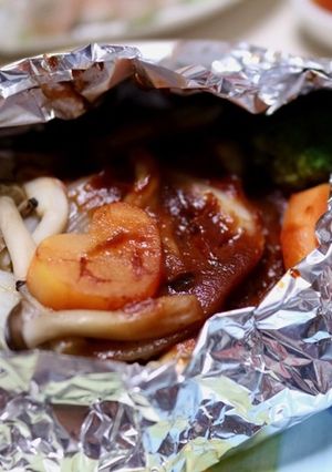 包み焼きチーズin豆腐ハンバーグ-レシピのメイン写真
