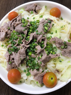 お父さんがつくる!冷やし肉うどん-レシピのメイン写真